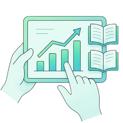 E-Learning Platform Illustration