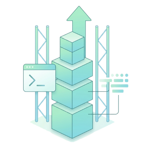 Full-Stack Systems Illustration